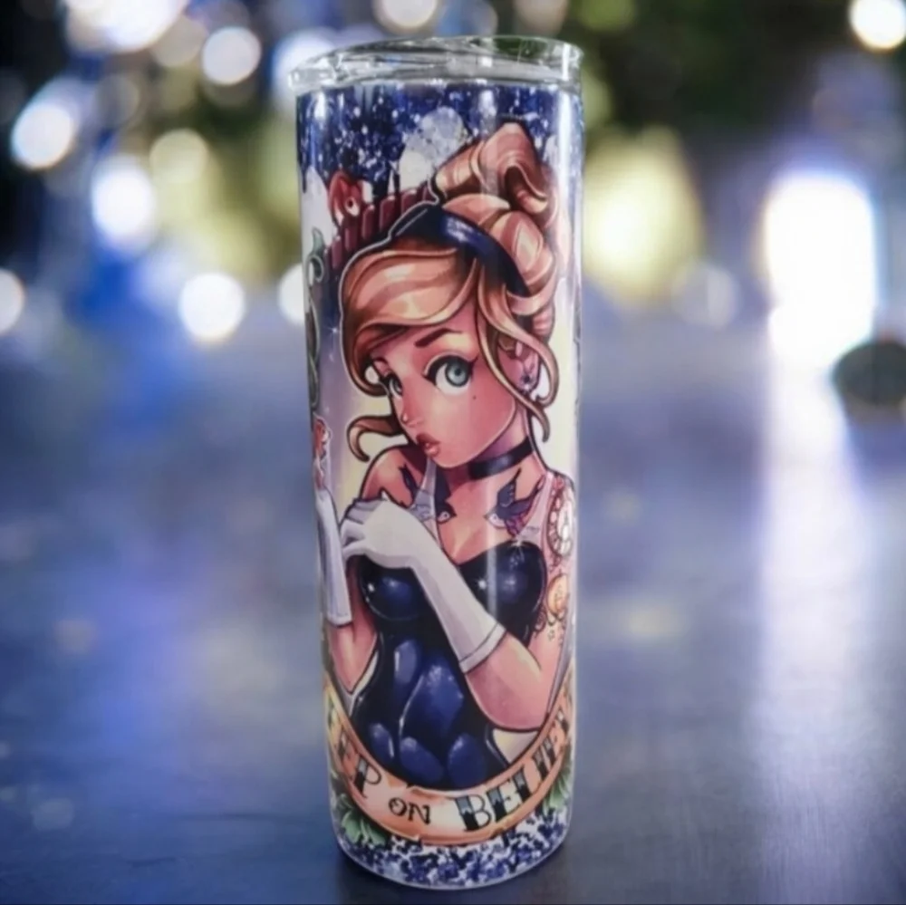 Keep on Believing Cinderella 20oz Tumbler 🎉sale